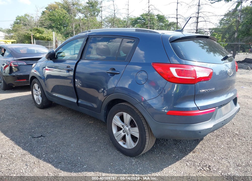2012 KIA SPORTAGE LX VIN: KNDPB3A27C7323953