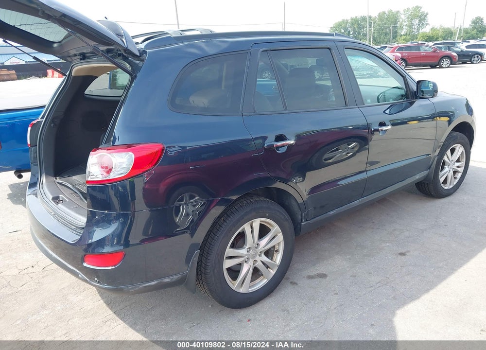 2012 HYUNDAI SANTA FE LIMITED V6 VIN: 5XYZKDAG4CG165519