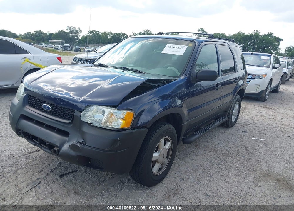 2002 FORD ESCAPE XLS VIN: 1FMYU01B52KA08556