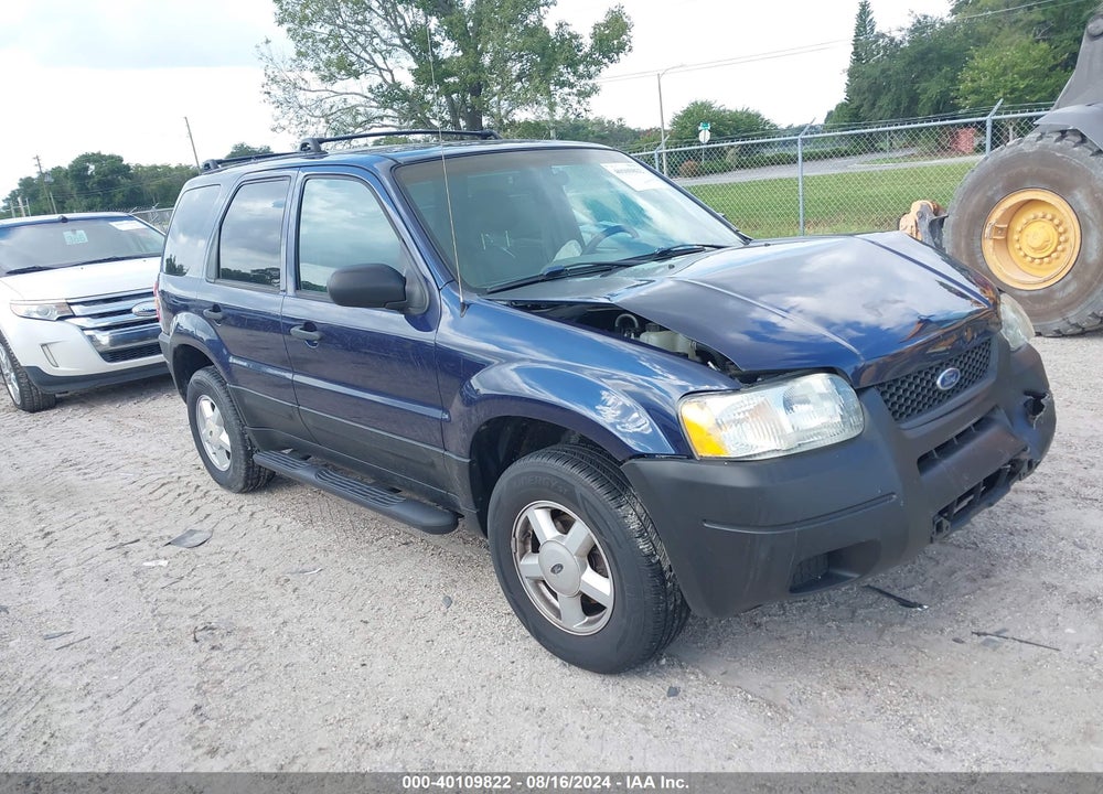 2002 FORD ESCAPE XLS VIN: 1FMYU01B52KA08556