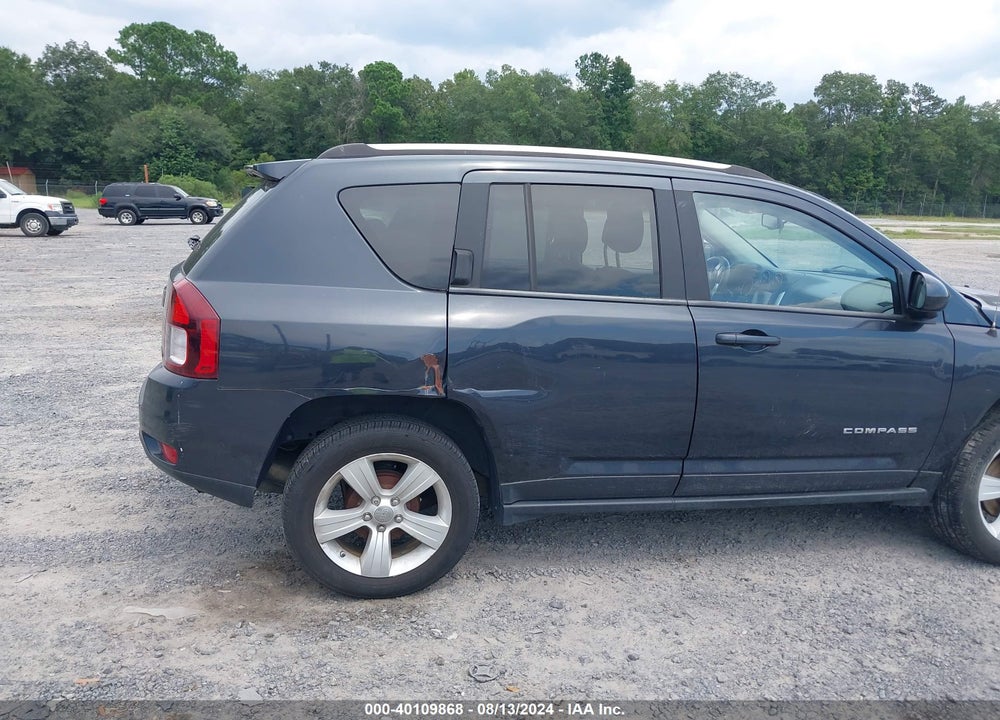 2014 JEEP COMPASS LATITUDE VIN: 1C4NJCEA0ED531351