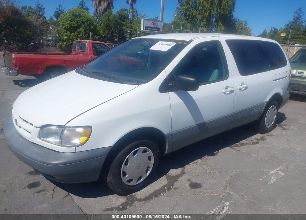 1999 TOYOTA SIENNA CE VIN: 4T3ZF19C6XU170510