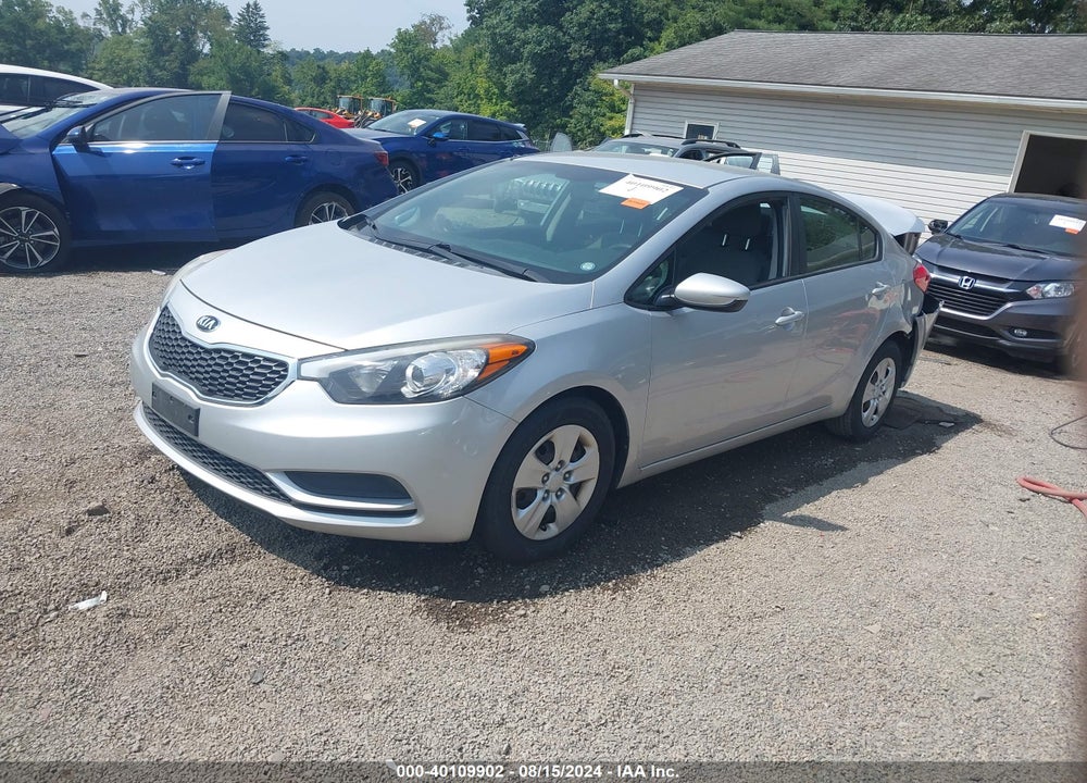 2016 KIA FORTE LX VIN: KNAFK4A63G5532867