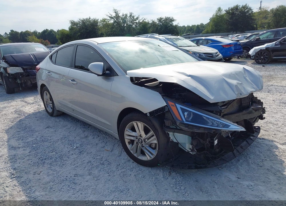 2019 HYUNDAI ELANTRA SEL VIN: 5NPD84LF3KH454735
