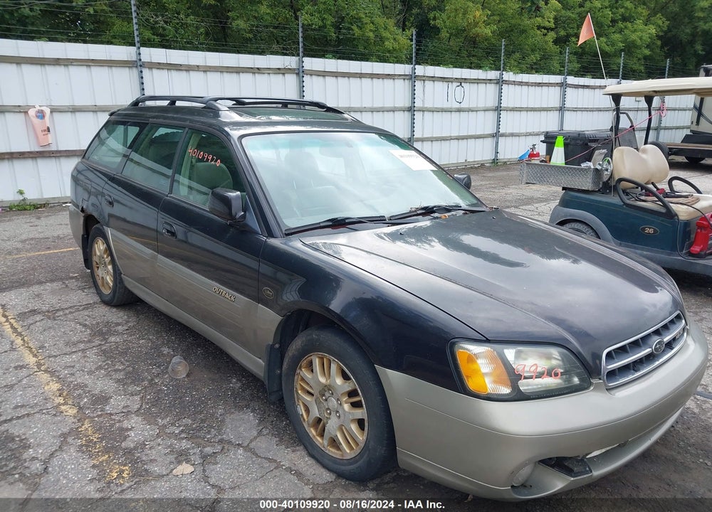 2001 SUBARU OUTBACK H6-3.0 VIN: 4S3BH806X17674072