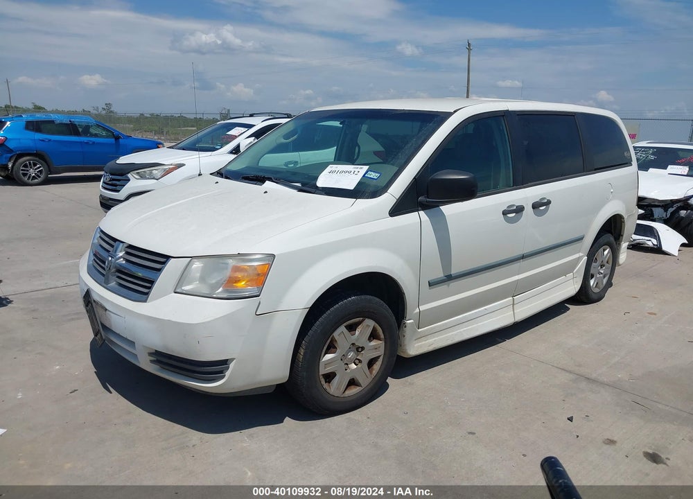 2008 DODGE GRAND CARAVAN SE VIN: 2D8HN44H08R778720
