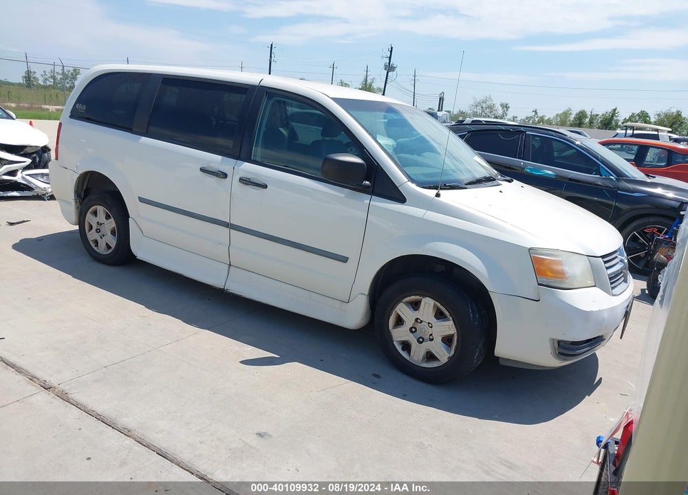 2008 DODGE GRAND CARAVAN SE VIN: 2D8HN44H08R778720