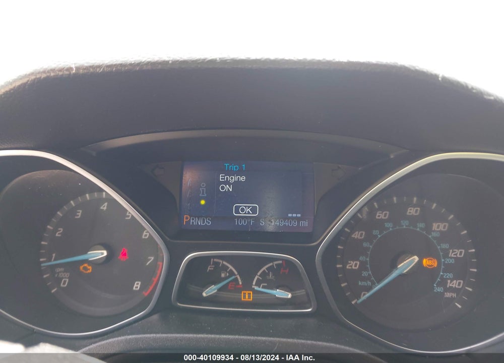 2013 FORD FOCUS SE VIN: 1FADP3F26DL272151