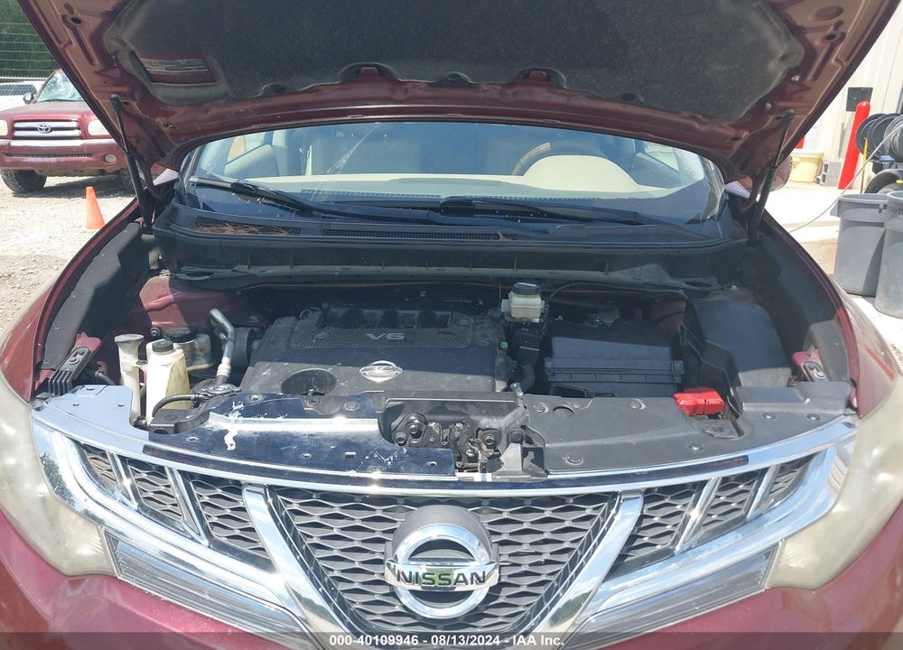 2011 NISSAN MURANO SL VIN: JN8AZ1MU2BW055521