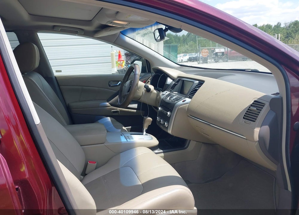 2011 NISSAN MURANO SL VIN: JN8AZ1MU2BW055521