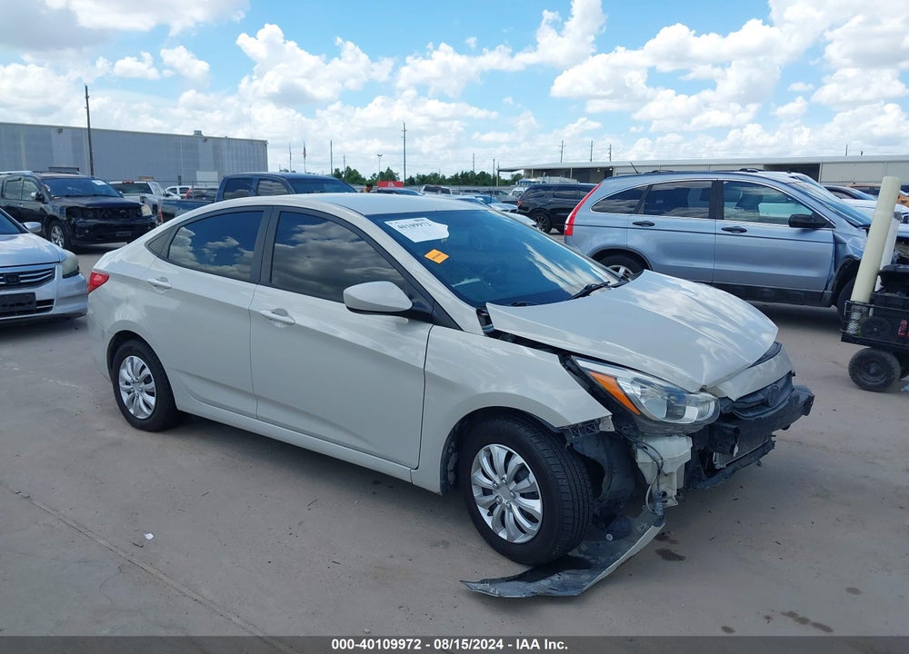 2015 HYUNDAI ACCENT GLS VIN: KMHCT4AE2FU865071