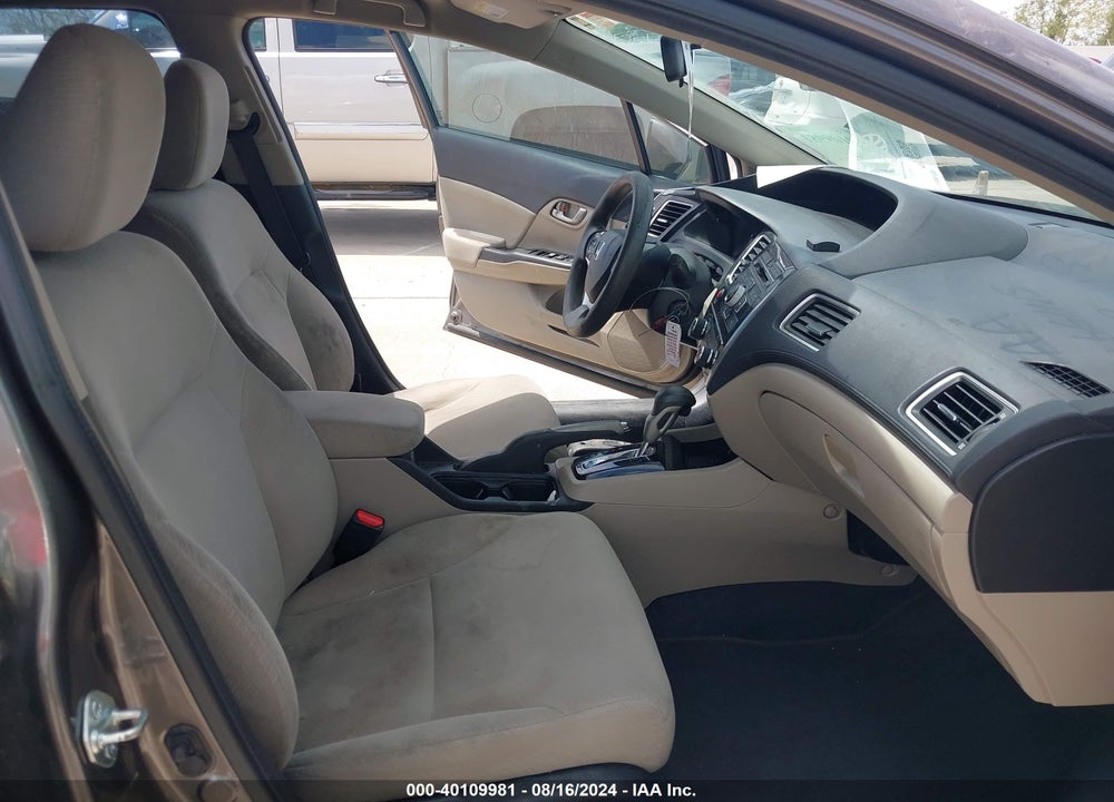 2013 HONDA CIVIC LX VIN: 19XFB2F50DE012651