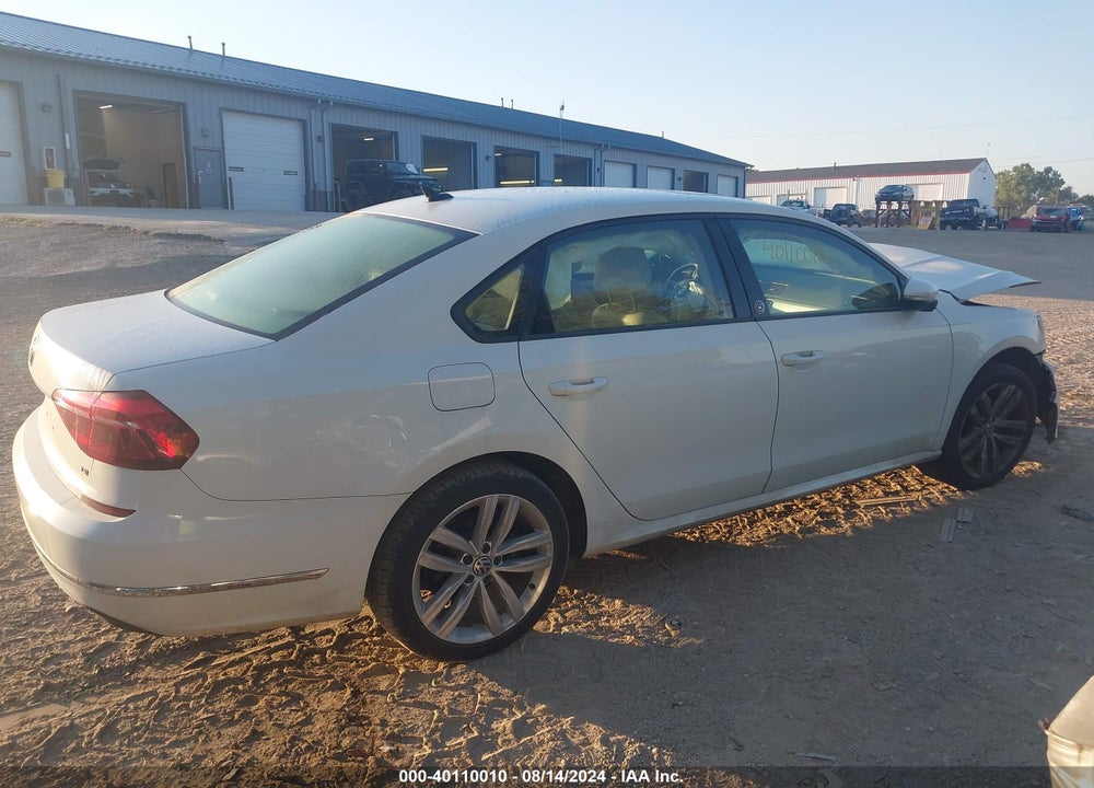 2019 VOLKSWAGEN PASSAT 2.0T WOLFSBURG EDITION VIN: 1VWLA7A35KC010016