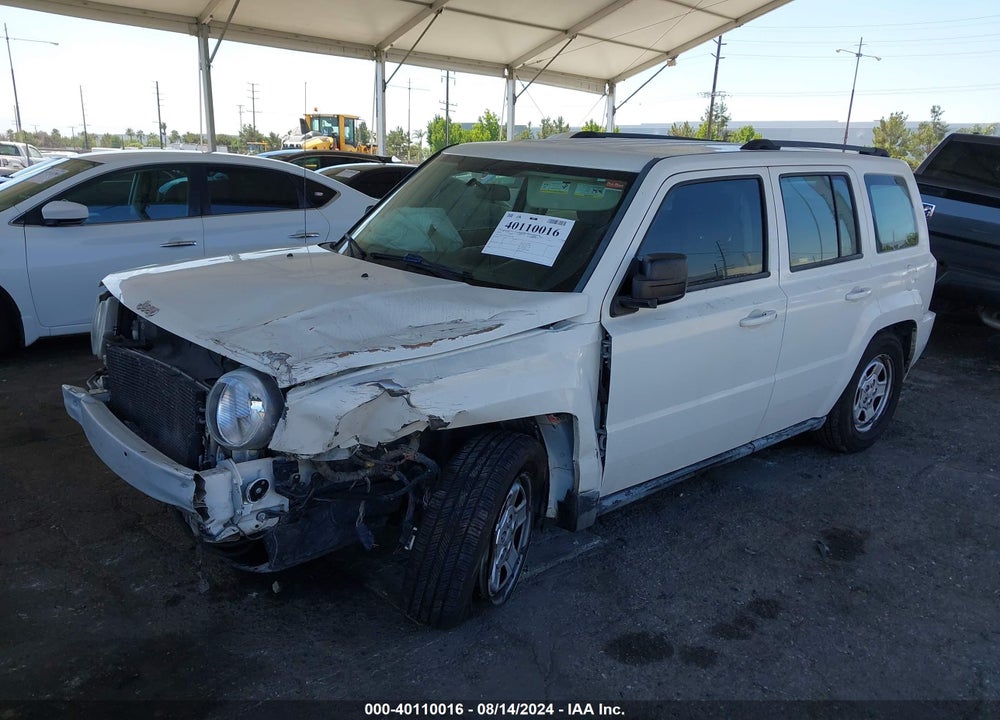 2010 JEEP PATRIOT SPORT VIN: 1J4NT2GB6AD617648
