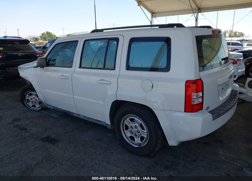 2010 JEEP PATRIOT SPORT VIN: 1J4NT2GB6AD617648