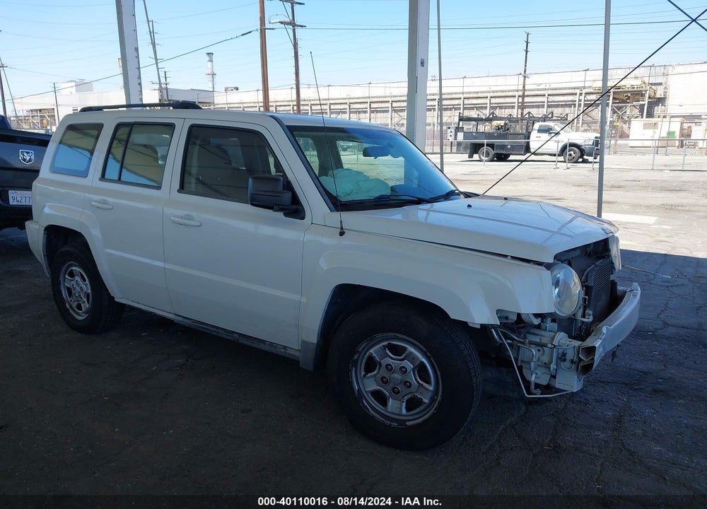 2010 JEEP PATRIOT SPORT VIN: 1J4NT2GB6AD617648
