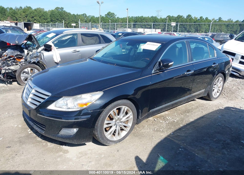 2009 HYUNDAI GENESIS 4.6 VIN: KMHGC46F99U038126
