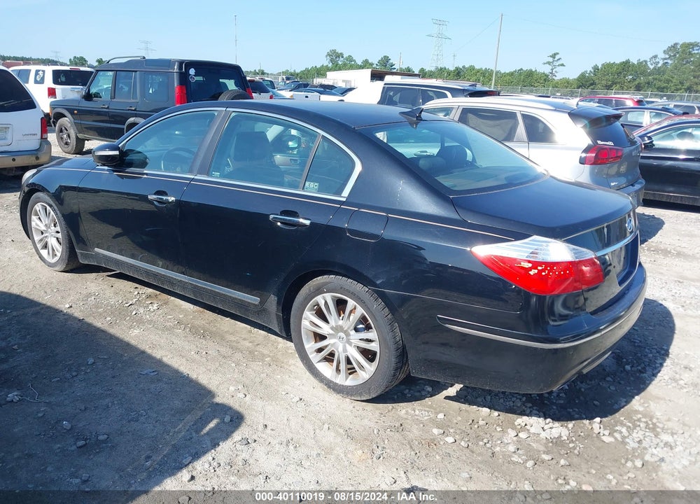2009 HYUNDAI GENESIS 4.6 VIN: KMHGC46F99U038126