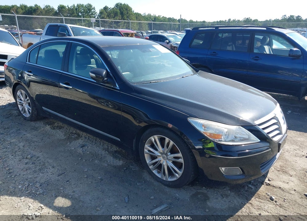 2009 HYUNDAI GENESIS 4.6 VIN: KMHGC46F99U038126