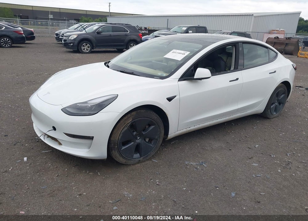 2023 TESLA MODEL 3 LONG RANGE DUAL MOTOR ALL-WHEEL DRIVE VIN: 5YJ3E1EBXPF389675