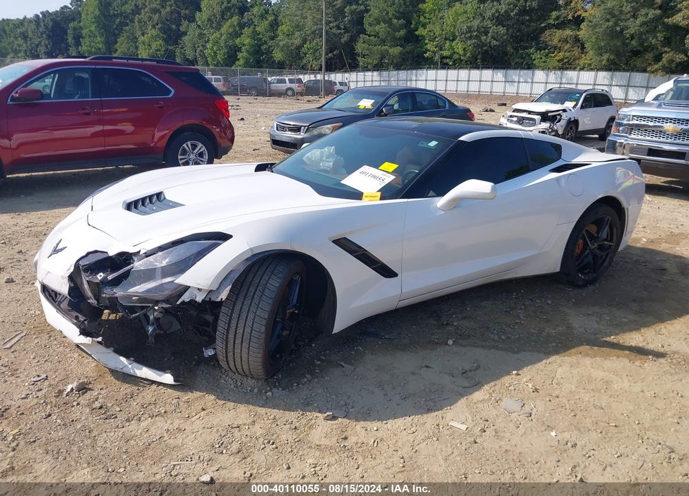 2014 CHEVROLET CORVETTE STINGRAY VIN: 1G1YF2D76E5112731