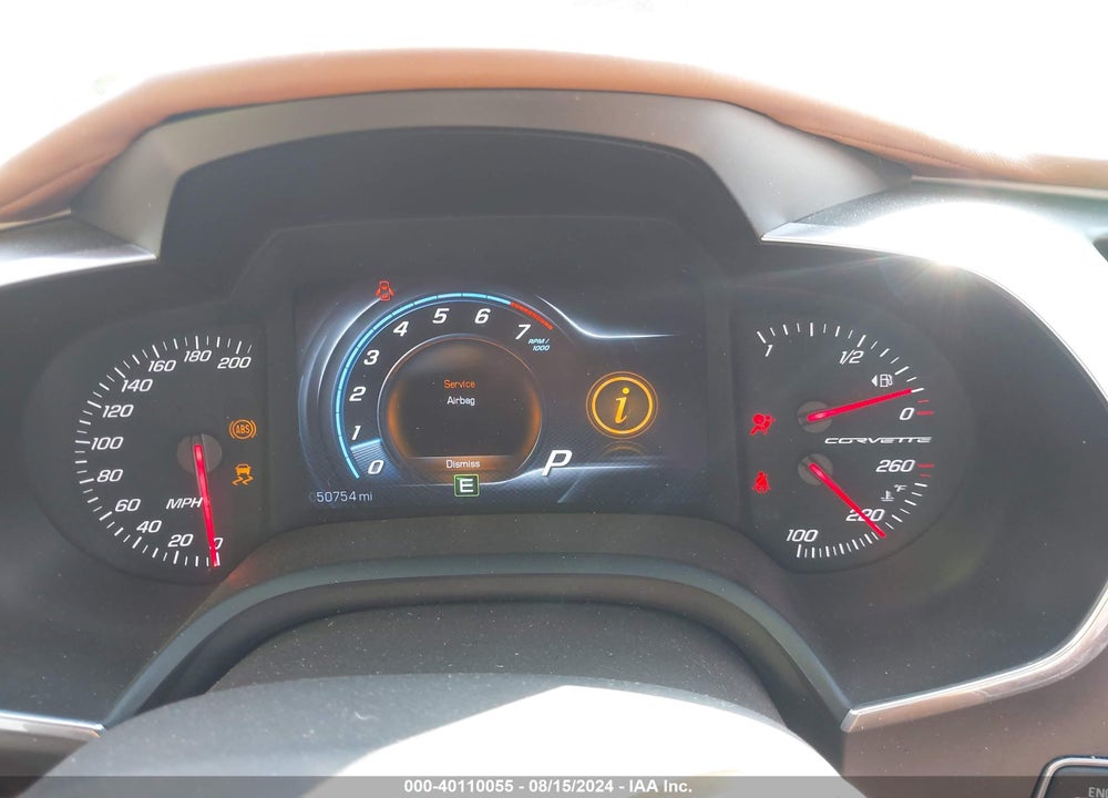 2014 CHEVROLET CORVETTE STINGRAY VIN: 1G1YF2D76E5112731