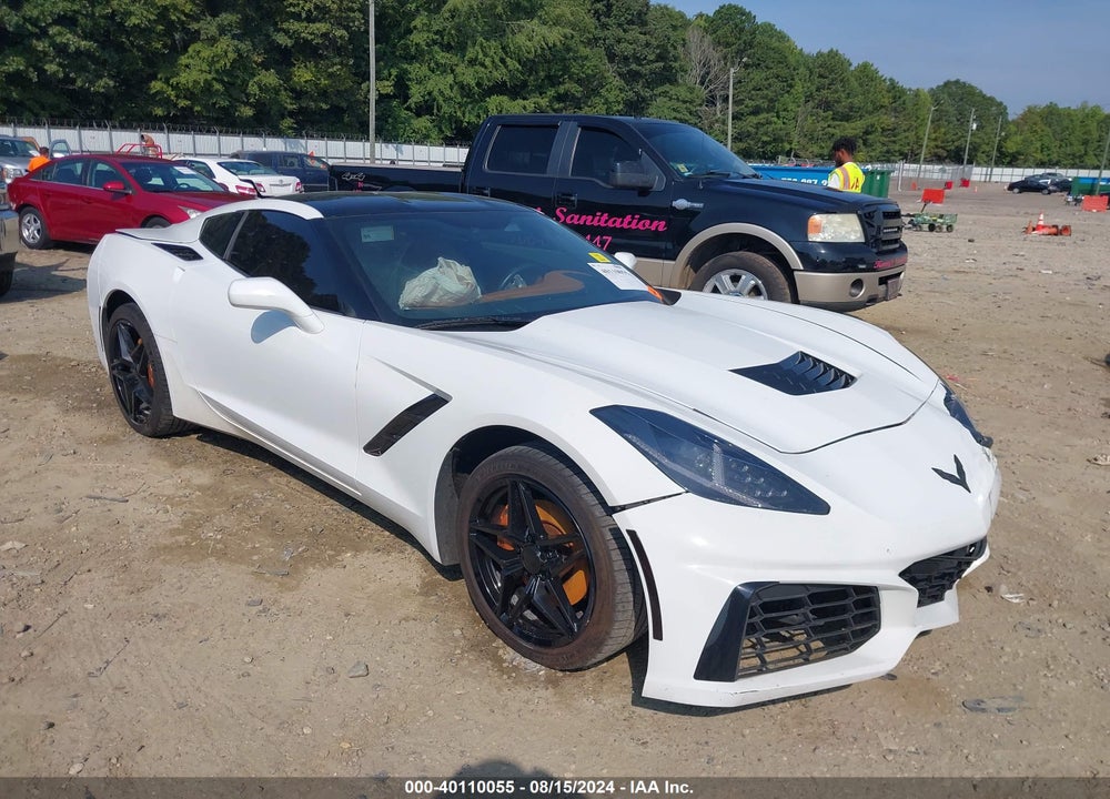 2014 CHEVROLET CORVETTE STINGRAY VIN: 1G1YF2D76E5112731