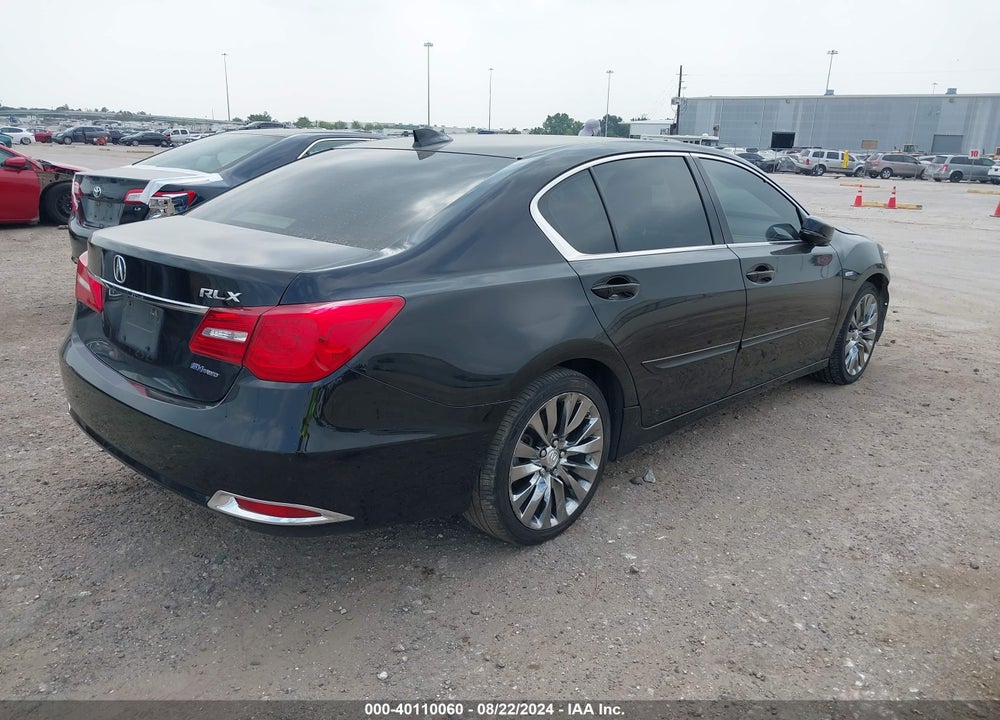 2014 ACURA RLX SPORT HYBRID TECHNOLOGY PACKAGE VIN: JH4KC2F54EC000327