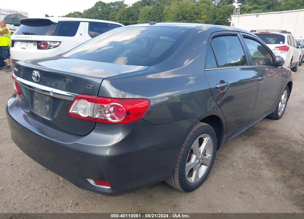2013 TOYOTA COROLLA LE VIN: 2T1BU4EE0DC054032