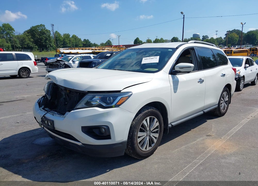 2018 NISSAN PATHFINDER SL VIN: 5N1DR2MM5JC625179