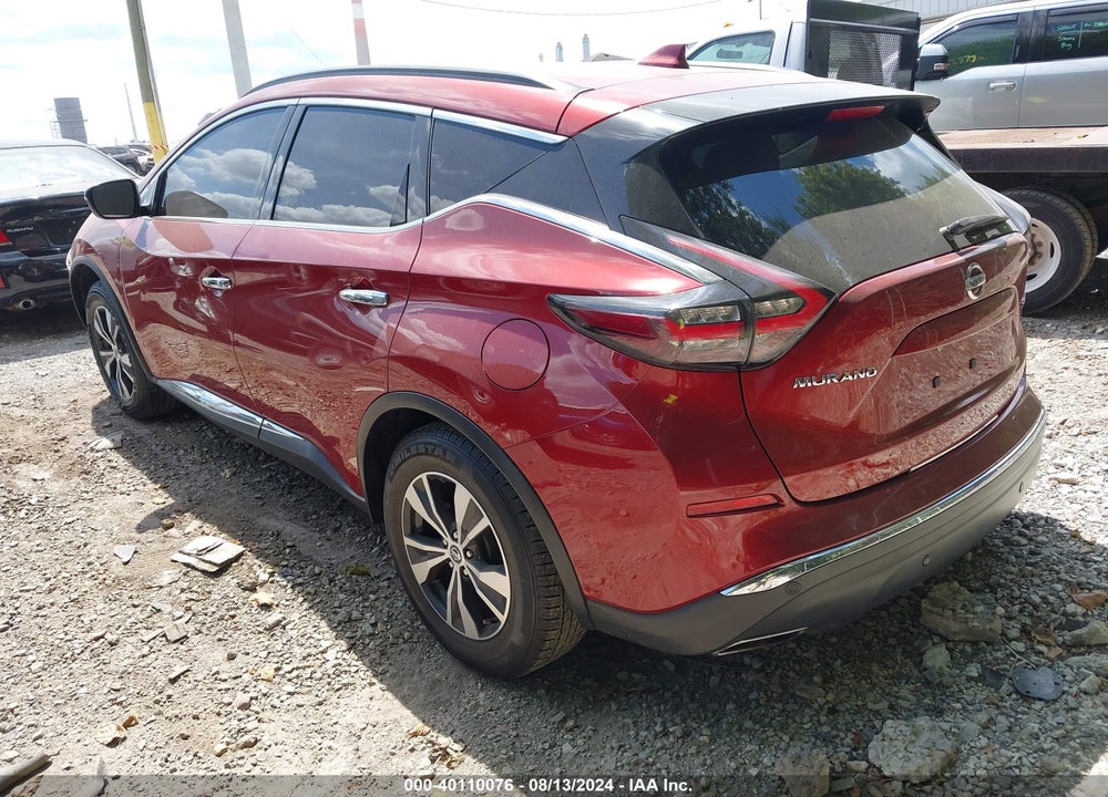2020 NISSAN MURANO SV FWD VIN: 5N1AZ2BJ1LN106844