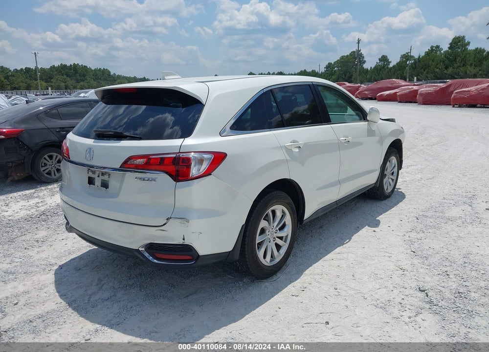2016 ACURA RDX WATCH PLUS PKG VIN: 5J8TB3H32GL016539