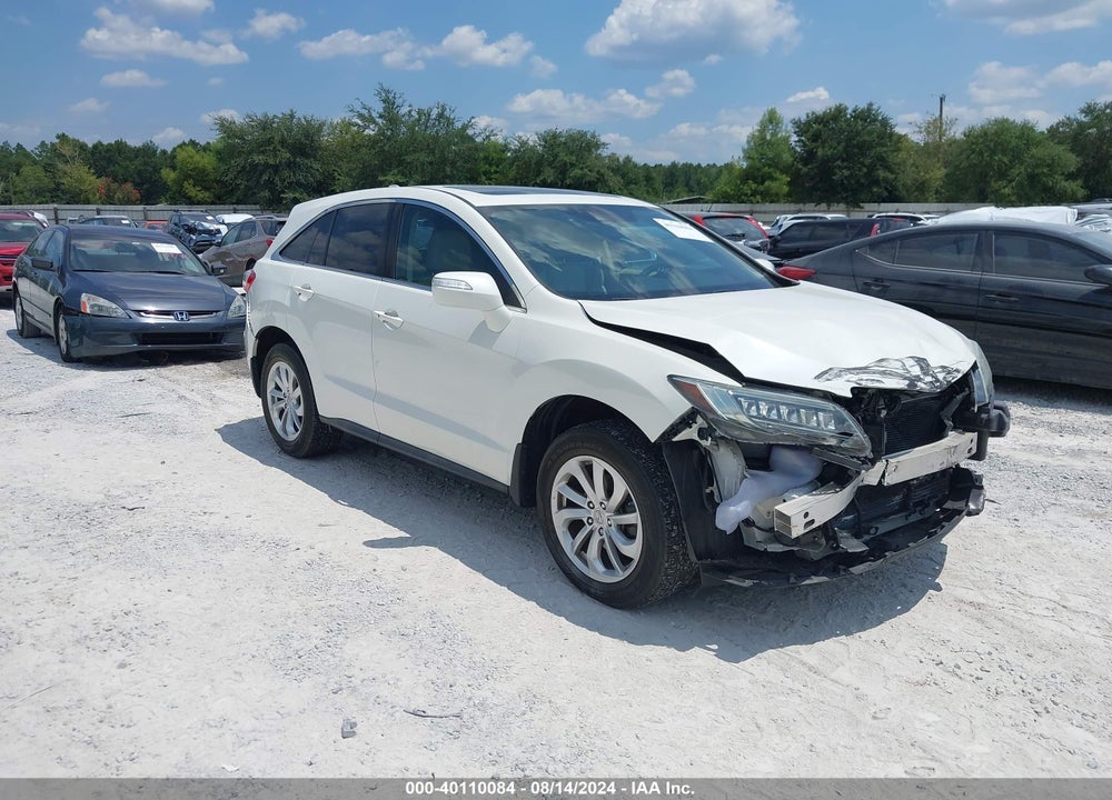 2016 ACURA RDX WATCH PLUS PKG VIN: 5J8TB3H32GL016539