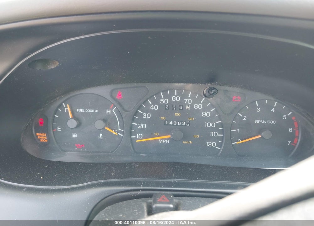 1997 FORD THUNDERBIRD LX VIN: 1FALP62W9VH103218