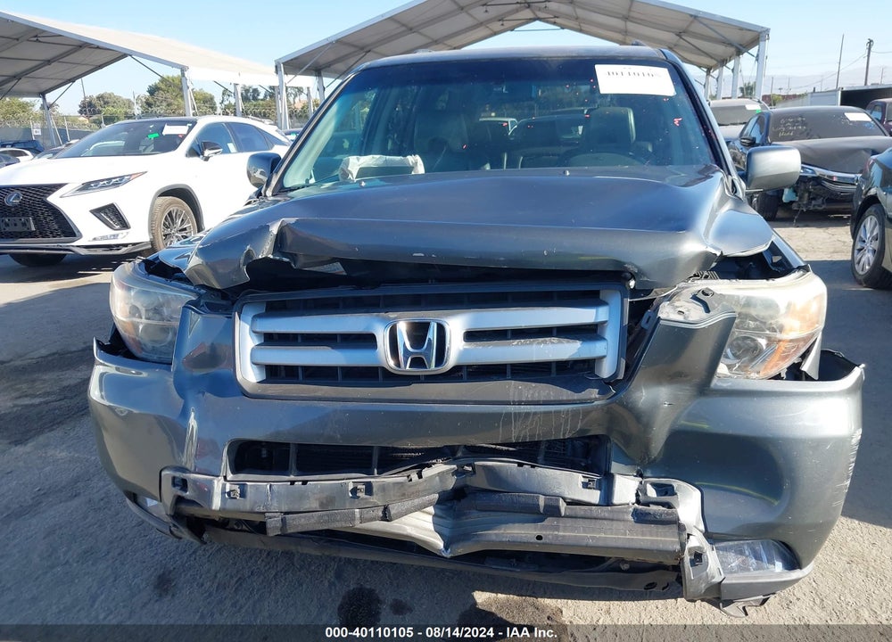 2008 HONDA PILOT EX-L VIN: 5FNYF28558B011537