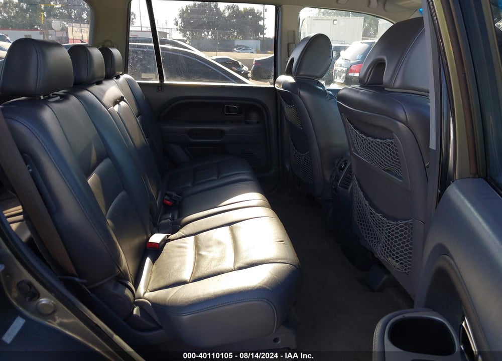2008 HONDA PILOT EX-L VIN: 5FNYF28558B011537