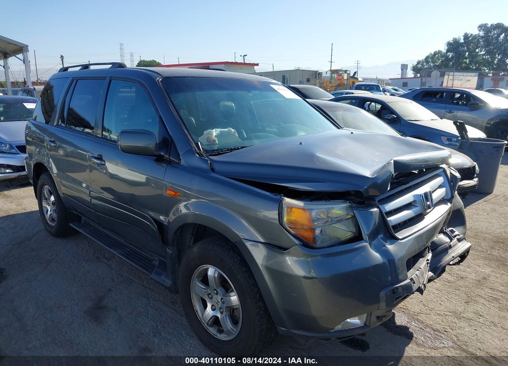 2008 HONDA PILOT EX-L VIN: 5FNYF28558B011537