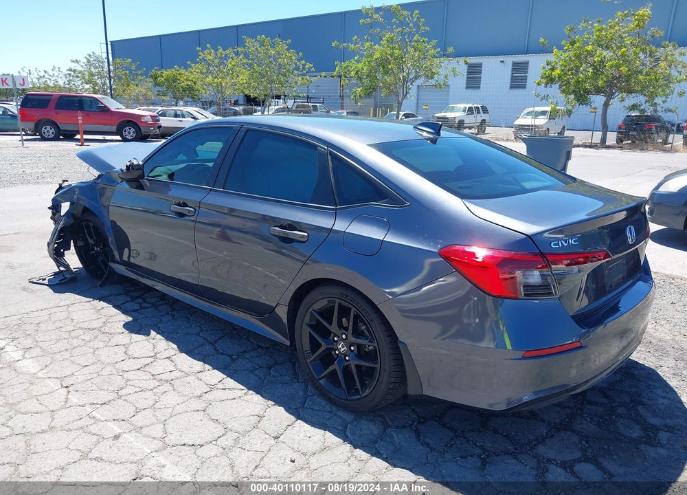 2022 HONDA CIVIC SPORT VIN: 2HGFE2F58NH567488