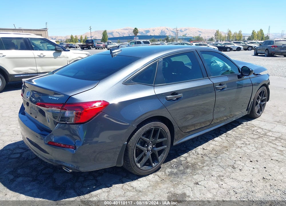 2022 HONDA CIVIC SPORT VIN: 2HGFE2F58NH567488