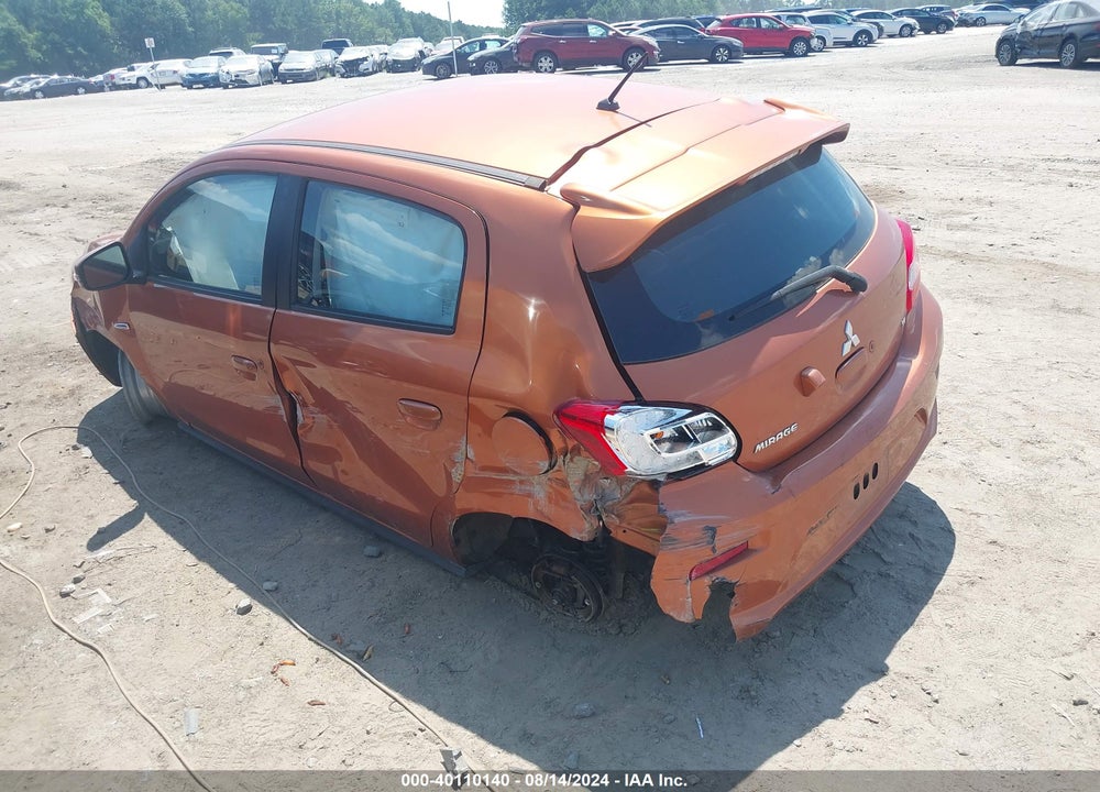2020 MITSUBISHI MIRAGE SE VIN: ML32A4HJ8LH010536