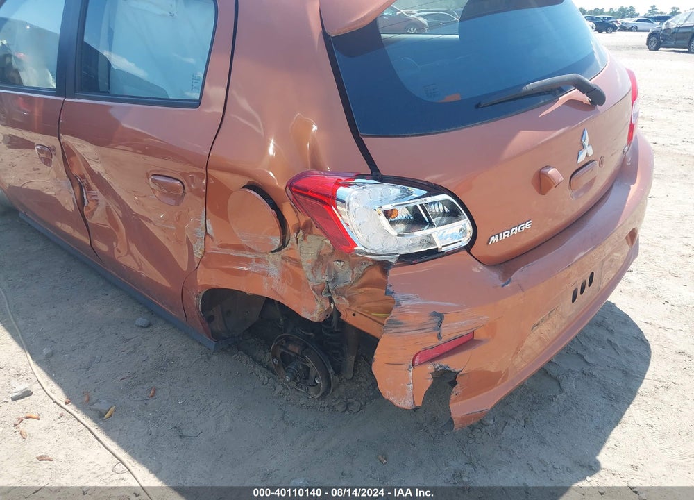 2020 MITSUBISHI MIRAGE SE VIN: ML32A4HJ8LH010536
