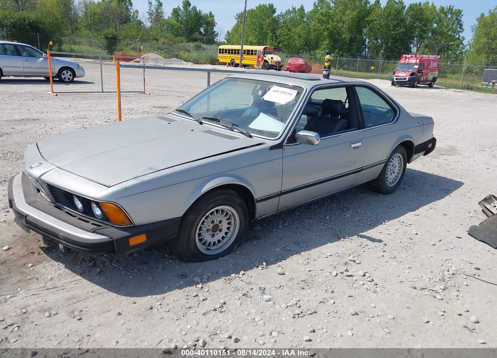 1984 BMW 633 CSI VIN: WBAEB7401E6726857