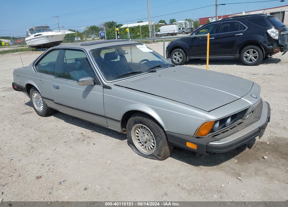 1984 BMW 633 CSI VIN: WBAEB7401E6726857