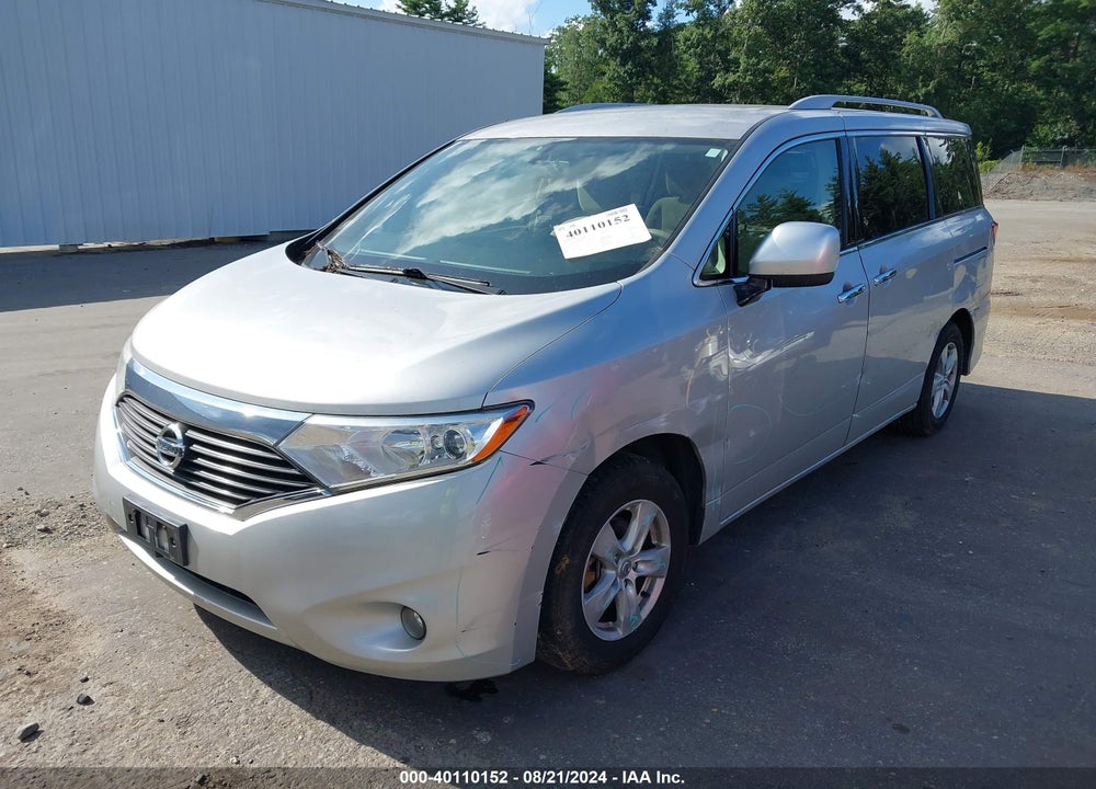 2017 NISSAN QUEST SV VIN: JN8AE2KP4H9165671