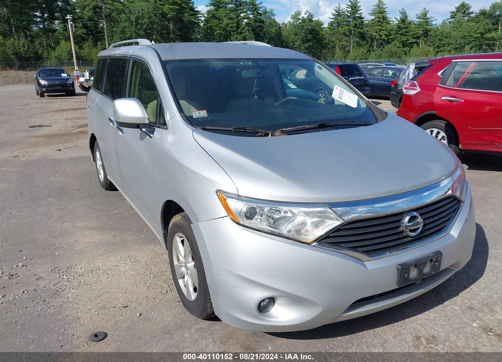 2017 NISSAN QUEST SV VIN: JN8AE2KP4H9165671