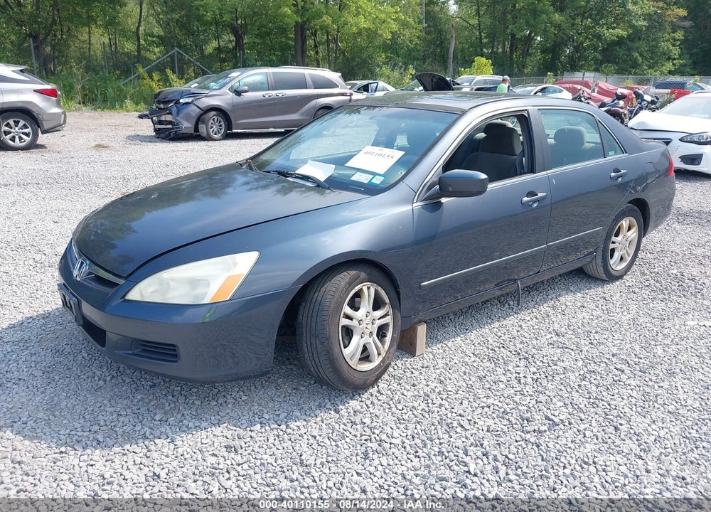 2007 HONDA ACCORD 2.4 EX VIN: 1HGCM56787A132562