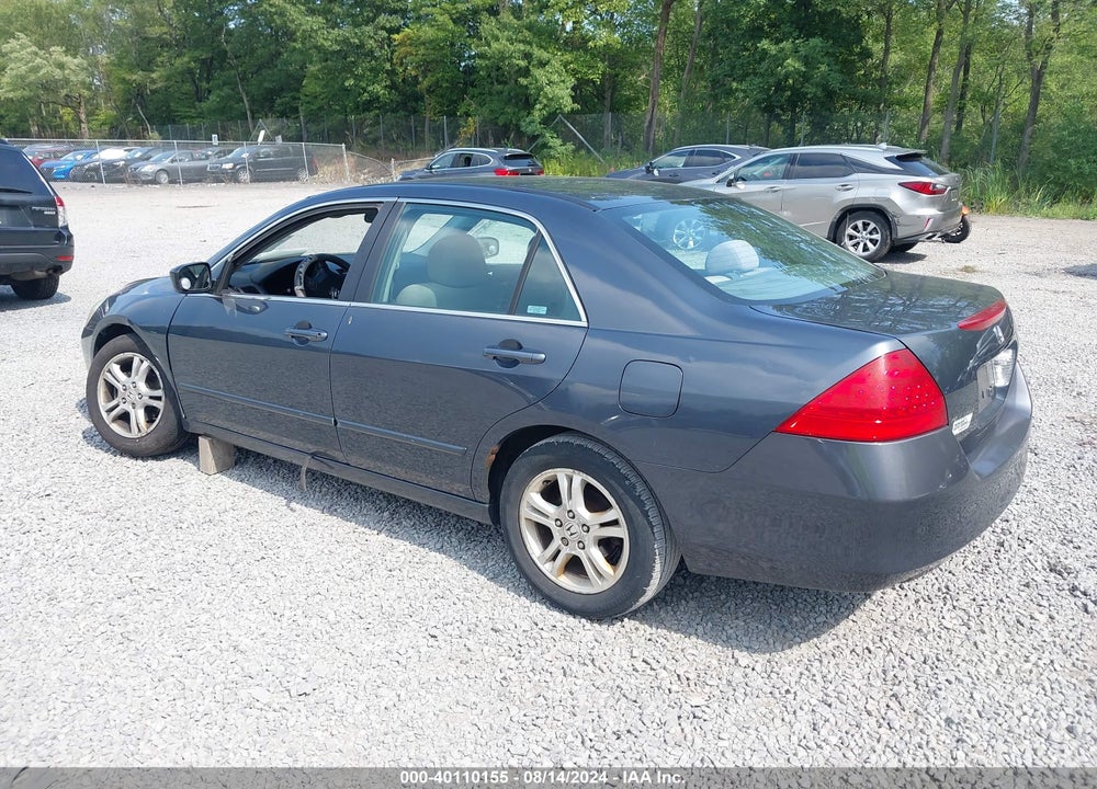 2007 HONDA ACCORD 2.4 EX VIN: 1HGCM56787A132562