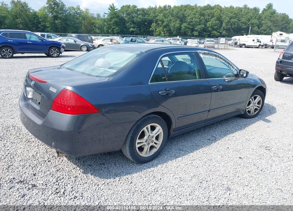 2007 HONDA ACCORD 2.4 EX VIN: 1HGCM56787A132562