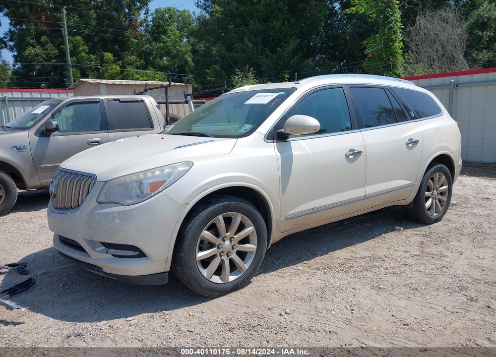 2013 BUICK ENCLAVE PREMIUM VIN: 5GAKRDKD2DJ122074