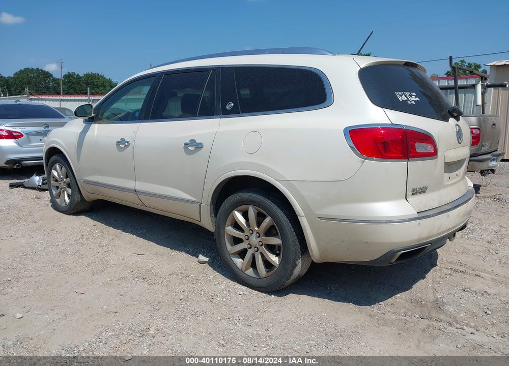 2013 BUICK ENCLAVE PREMIUM VIN: 5GAKRDKD2DJ122074
